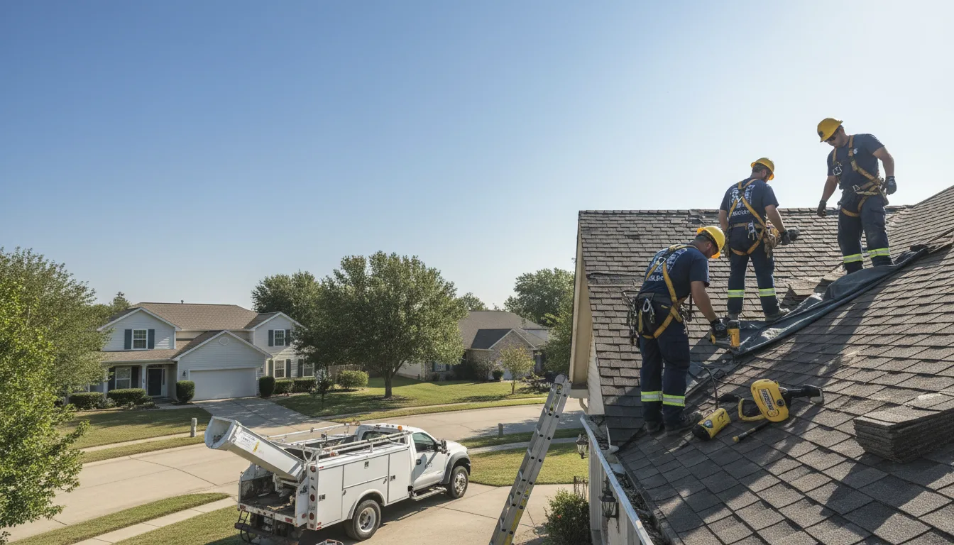 Emergency Roof Repair in Buckholts, TX near me